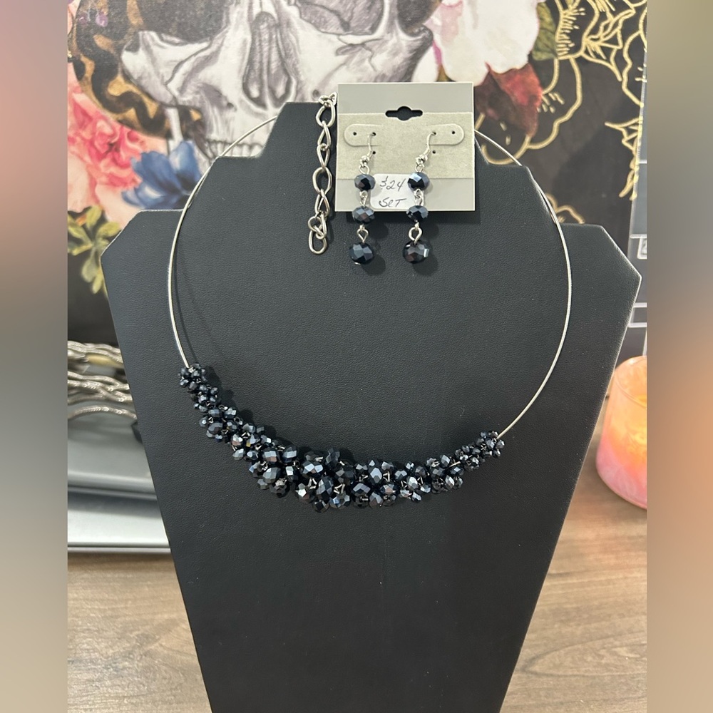 NWT necklace and earring set